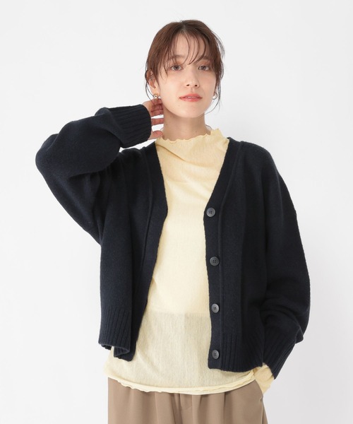 studio CLIP（スタディオクリップ）の「ソフトチュールボトルネックプルオーバー[プラスサイズあり]（Tシャツ/カットソー・レディース・ホワイト/グレー/クリーム・MEDIUM/LARGE/ﾌﾘｰ(L)）」の20枚目の写真