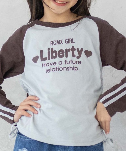 RICH MIX(リッチミックス)の「RICHMIX レースアップ長袖Tシャツ(Tシャツ/カットソー・キッズ・ブラウン系/ブラック系・130/140/150/160)」の12枚目の写真