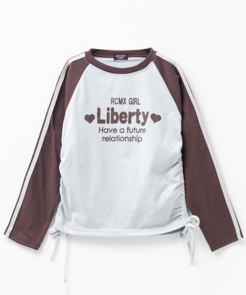 RICH MIX(リッチミックス)の「RICHMIX レースアップ長袖Tシャツ(Tシャツ/カットソー・キッズ・ブラウン系/ブラック系・130/140/150/160)」の17枚目の写真