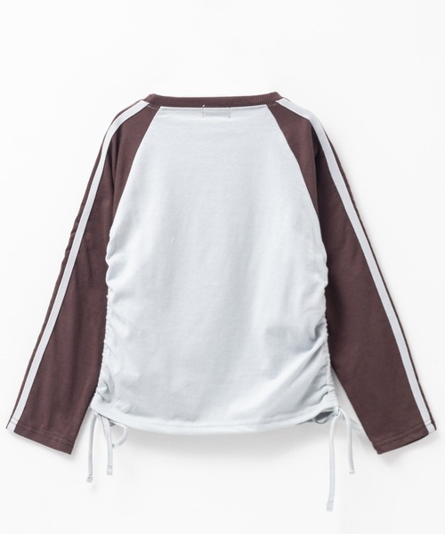 RICH MIX(リッチミックス)の「RICHMIX レースアップ長袖Tシャツ(Tシャツ/カットソー・キッズ・ブラウン系/ブラック系・130/140/150/160)」の18枚目の写真