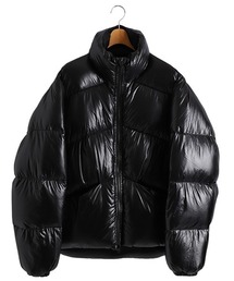 ✮ダウンジャケット　モコモコ　ダウン　フェザー　ラクーン　美品　黒　M✮ 582952black-1.jpg