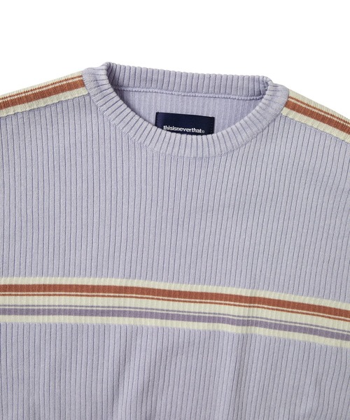 thisisneverthat ニットセーター L thisisneverthat セーター ニット Block Knit L/S Top メンズ