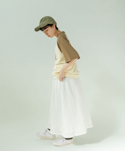 PAR ICI（パーリッシィ）の「#80NAVYS ラグランTシャツ（Tシャツ/カットソー・レディース・カーキ/ダークブラウン・FREE）」の7枚目の写真