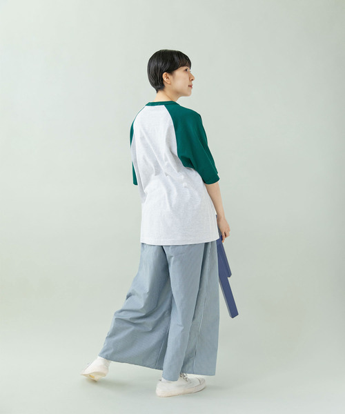 PAR ICI（パーリッシィ）の「#80NAVYS ラグランTシャツ（Tシャツ/カットソー・レディース・カーキ/ダークブラウン・FREE）」の20枚目の写真