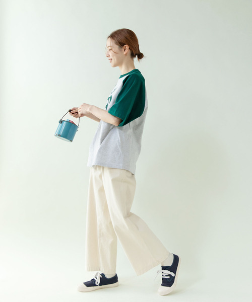 PAR ICI（パーリッシィ）の「#80NAVYS ラグランTシャツ（Tシャツ/カットソー・レディース・カーキ/ダークブラウン・FREE）」の17枚目の写真