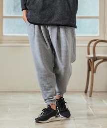 mp13234- Deformed Knitting Jacquard Tapered Pants ジャガードテーパードパンツ