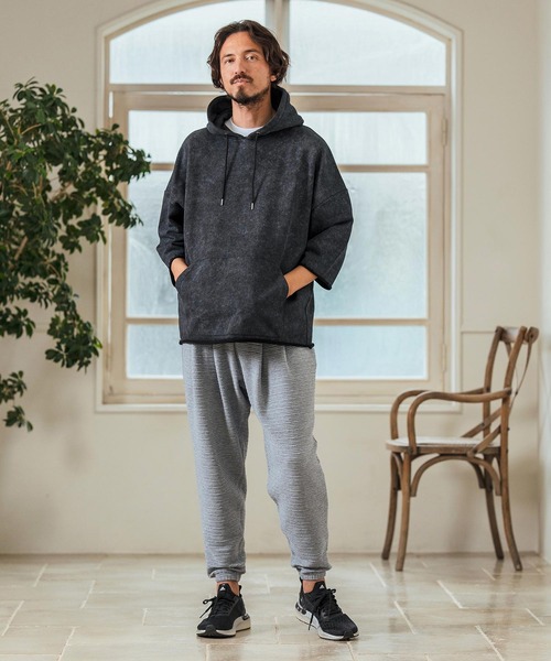Magine(マージン)の「mp13234- Deformed Knitting Jacquard Tapered Pants ジャガードテーパードパンツ(その他パンツ・メンズ・チャコールグレー/ブラック/ミックスグレー・44/46/48)」の22枚目の写真