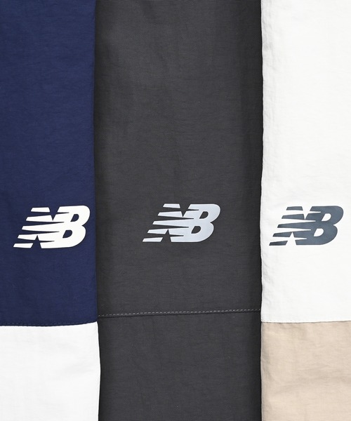 NEW BALANCE(ニューバランス)の「スタンドカラージャケット(ナイロンジャケット・メンズ・ブラック/ネイビー/アイボリー・MEDIUM/SMALL/XX-LARGE/X-LARGE/LARGE)」の14枚目の写真