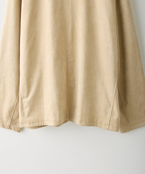 WHIMSIC(ウィムジック)の「【UNISEX/2サイズ展開】ヴィーガンスウェードレザーチャイナジャケット(その他アウター・メンズ・キャメル/ブラック/アイボリー・1/2)」の21枚目の写真