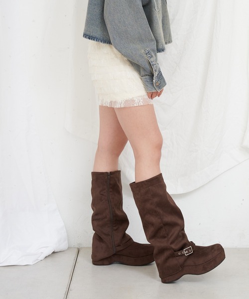 RAY CASSIN（レイカズン）の「レースフリルティアードミニスカパン（その他パンツ・レディース・グレー系その他2/ホワイト/ホワイト系その他2・FREE）」の17枚目の写真