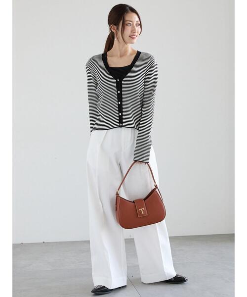 Te chichi（テチチ）の「【宮本茉由着用】タックチノパンツ（その他パンツ・レディース・オフホワイト/ベージュ・F）」の20枚目の写真