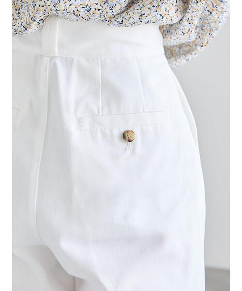 Te chichi（テチチ）の「【宮本茉由着用】タックチノパンツ（その他パンツ・レディース・オフホワイト/ベージュ・F）」の5枚目の写真