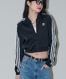 adidas/アディダス アディカラー サテン トラックトップ　限定展開