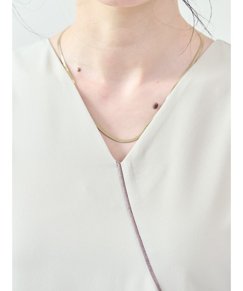 DOLLUPOOPS（ドールアップウップス）の「配色パイピングパネルフレアワンピース（ワンピース・レディース・ベージュ/ブラック・38）」の8枚目の写真