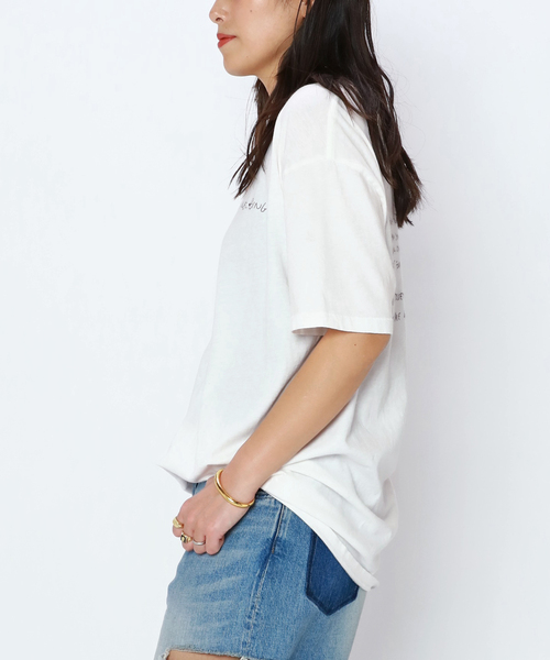 ANINE BING アニン ビン WALKER TEE LYRICS tシャツ *「ANINE BING/アニン ビン」WALKER TEE LYRICS