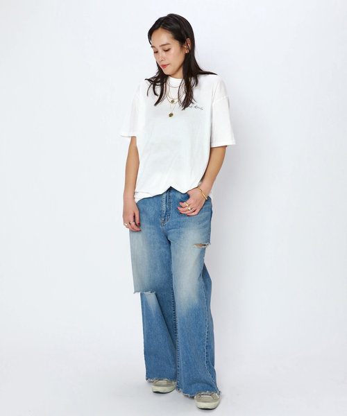 新品✨ 【ANINE BING/アニン ビン】WALKER TEE LYRICS ANINE BING/アニン ビン】WALKER TEE LYRICS（Tシャツ