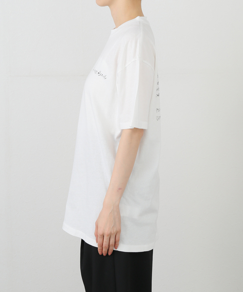 セール】*【ANINE BING/アニン ビン】WALKER TEE LYRICS（T