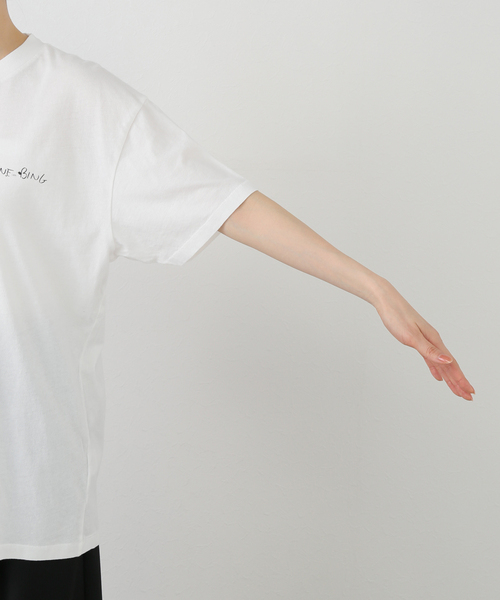 セール】*【ANINE BING/アニン ビン】WALKER TEE LYRICS（T