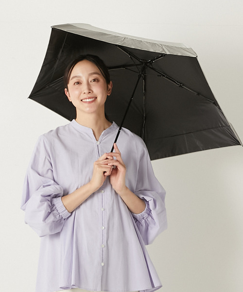 WEB限定》【because/ビコーズ】晴雨兼用 軽量120g！ バイカラーの