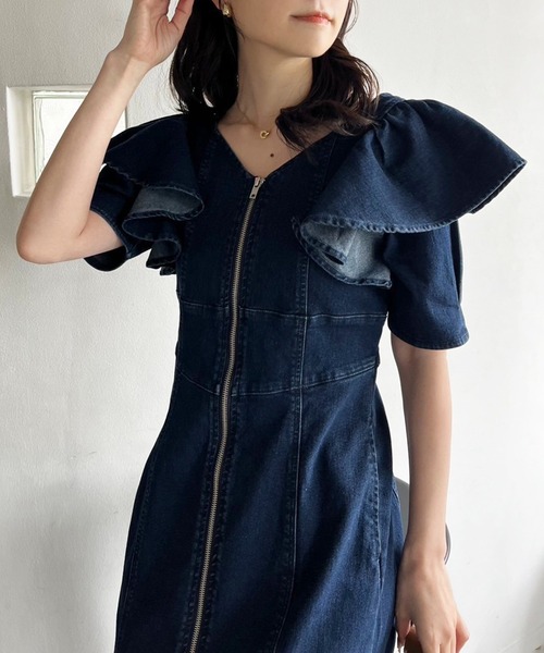 カジュアルデニムロングワンピース❤️女子会にもデートにもぴったり！！ 楽天市場】ワンピース レディース ロングワンピース キャミ