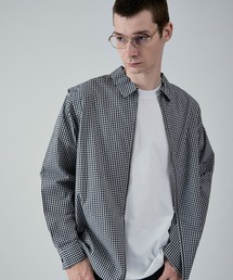 2WAY PADDED L/S GGM CHECK SHIRTS