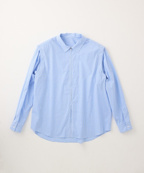 M TO R（ムウトアール）の「2WAY PADDED L/S GGM CHECK SHIRTS（シャツ/ブラウス・レディース・ブルー/ブラック・38/40/42）」の19枚目の写真