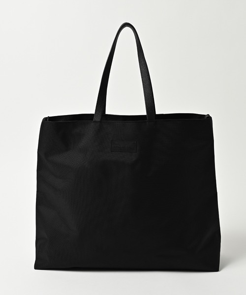 ADAM PATEK(アダムパテック)の「【ADAMPATEK/アダムパテック】new shrink leather combi big tote bag/レザーコンビ2wayトートバッグ(トートバッグ・レディース・ブラック系/ブラック系その他・FREE)」の6枚目の写真