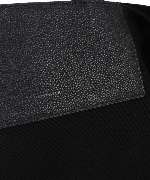 ADAM PATEK(アダムパテック)の「【ADAMPATEK/アダムパテック】new shrink leather combi big tote bag/レザーコンビ2wayトートバッグ(トートバッグ・レディース・ブラック系/ブラック系その他・FREE)」の13枚目の写真