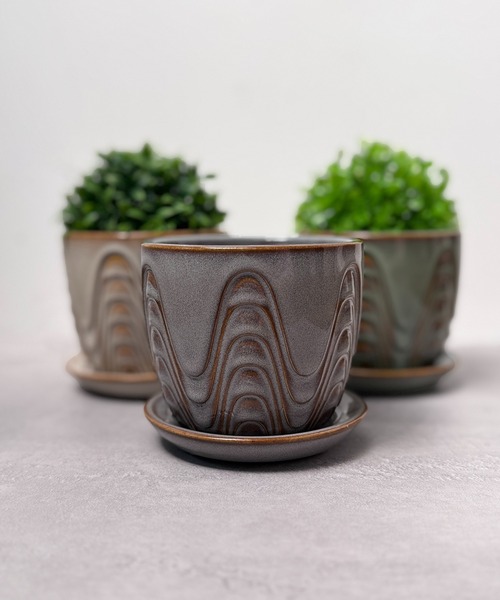 T*o様 ポット ☆ スージークーパー ブラックベース フラワーデザイン T*o様 ポット ☆ スージークーパー ブラックベース フラワー