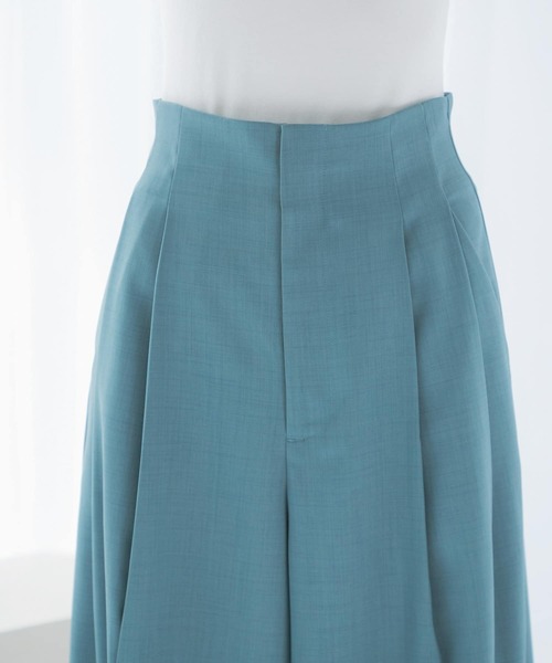 URBAN RESEARCH ROSSO WOMEN(アーバンリサーチ ロッソ)の「ハイウエストワイドパンツ(その他パンツ・レディース・ライトベージュ/ブルー・38/36)」の6枚目の写真