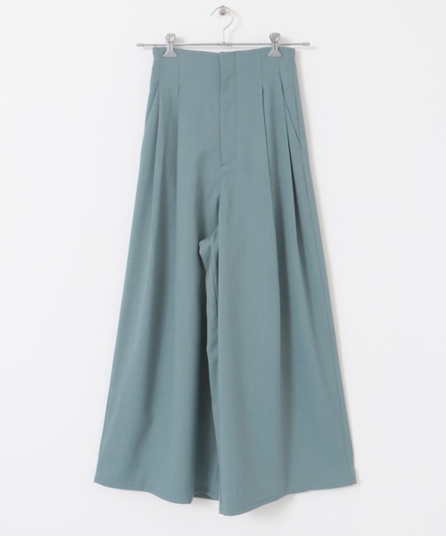 URBAN RESEARCH ROSSO WOMEN(アーバンリサーチ ロッソ)の「ハイウエストワイドパンツ(その他パンツ・レディース・ライトベージュ/ブルー・38/36)」の11枚目の写真