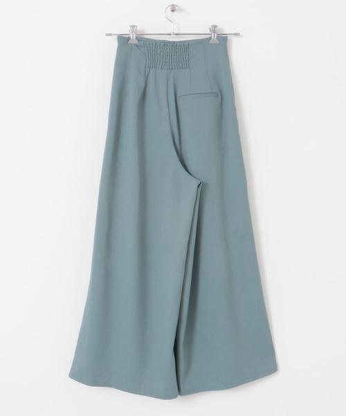URBAN RESEARCH ROSSO WOMEN(アーバンリサーチ ロッソ)の「ハイウエストワイドパンツ(その他パンツ・レディース・ライトベージュ/ブルー・38/36)」の13枚目の写真