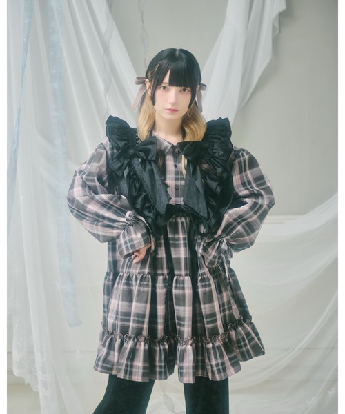 クティールとレトロ】SET着用可 2WAYフリルリボンハーネス（その他