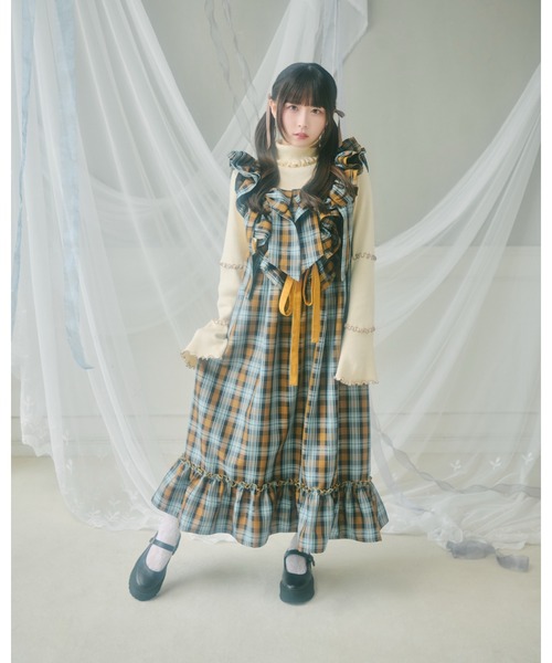 クティールとレトロ】SET着用可 2WAYフリルリボンハーネス（その他