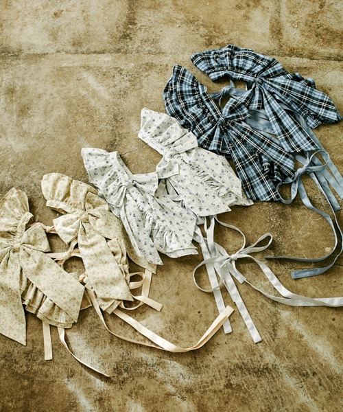 kutir（クティール）の「【クティールとレトロ】SET着用可　2WAYフリルリボンハーネス（その他トップス・レディース・グリーン/アイボリー/ブルー/ベージュ/ブルー系その他/ブラック/パープル/オレンジ/レッド/ダークグリーン・FREE）」の14枚目の写真