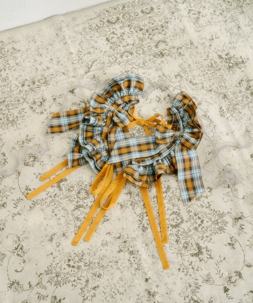 kutir（クティール）の「【クティールとレトロ】SET着用可　2WAYフリルリボンハーネス（その他トップス・レディース・グリーン/アイボリー/ブルー/ベージュ/ブルー系その他/ブラック/パープル/オレンジ/レッド/ダークグリーン・FREE）」の20枚目の写真