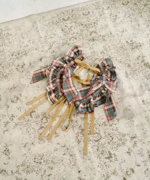 kutir（クティール）の「【クティールとレトロ】SET着用可　2WAYフリルリボンハーネス（その他トップス・レディース・グリーン/アイボリー/ブルー/ベージュ/ブルー系その他/ブラック/パープル/オレンジ/レッド/ダークグリーン・FREE）」の21枚目の写真