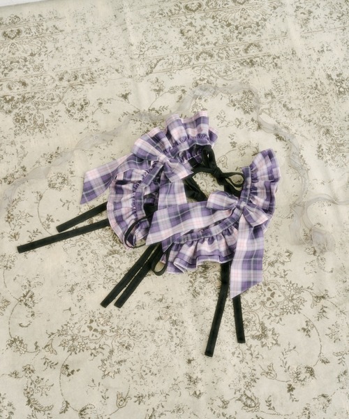 kutir（クティール）の「【クティールとレトロ】SET着用可　2WAYフリルリボンハーネス（その他トップス・レディース・グリーン/アイボリー/ブルー/ベージュ/ブルー系その他/ブラック/パープル/オレンジ/レッド/ダークグリーン・FREE）」の22枚目の写真