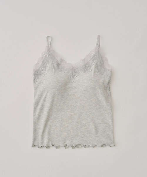 Ozz on Angelo グレー レース付きキャミソール Ozz on Angelo グレー レース付きキャミソール 2025年最新】ozz