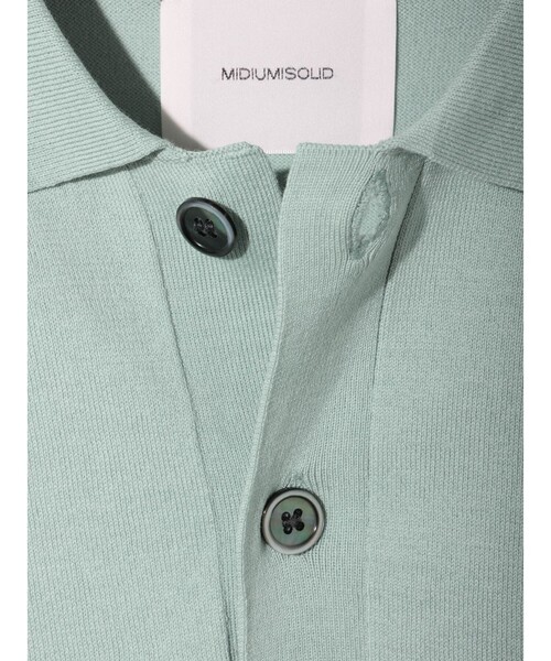 セール】MIDIUMISOLID for Ladies ポロニットプルオーバー