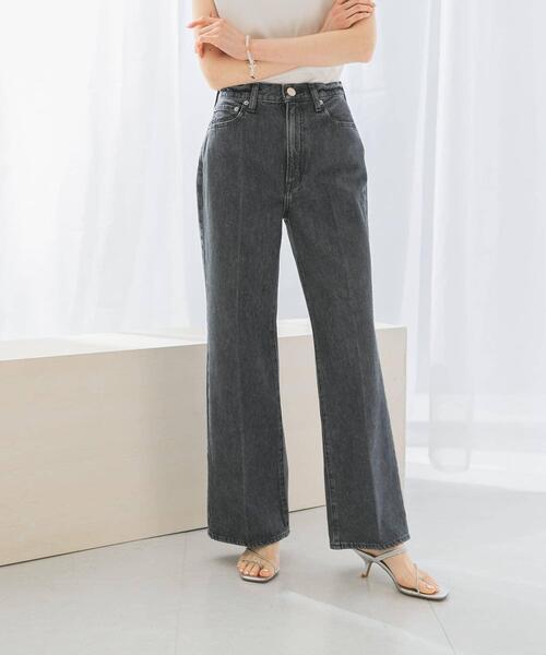 NEEDBY heritage（ニードバイヘリテージ）の「NEEDBY heritage　ANNIE PANTS（デニムパンツ・レディース・ブルー/ダークグレー・25/26/27/24）」の20枚目の写真