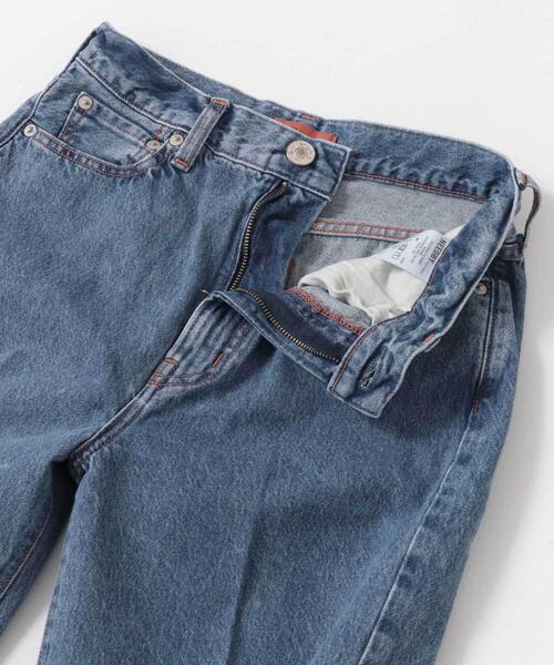 NEEDBY heritage（ニードバイヘリテージ）の「NEEDBY heritage　ANNIE PANTS（デニムパンツ・レディース・ブルー/ダークグレー・25/26/27/24）」の11枚目の写真