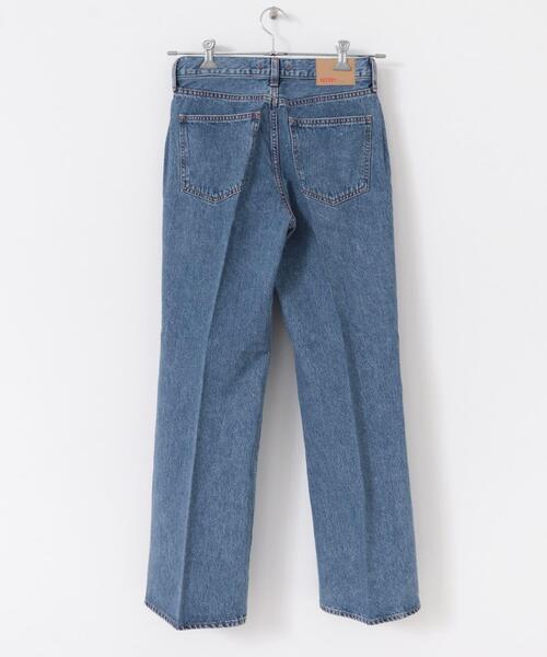NEEDBY heritage（ニードバイヘリテージ）の「NEEDBY heritage　ANNIE PANTS（デニムパンツ・レディース・ブルー/ダークグレー・25/26/27/24）」の12枚目の写真