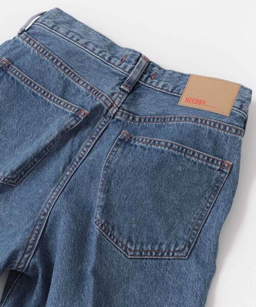 NEEDBY heritage（ニードバイヘリテージ）の「NEEDBY heritage　ANNIE PANTS（デニムパンツ・レディース・ブルー/ダークグレー・25/26/27/24）」の13枚目の写真