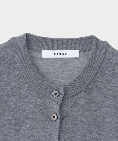 「CINOH」 ニットカーディガン 38 オフホワイト レディース EX. MULTI COLOR CARDIGAN | CINOH