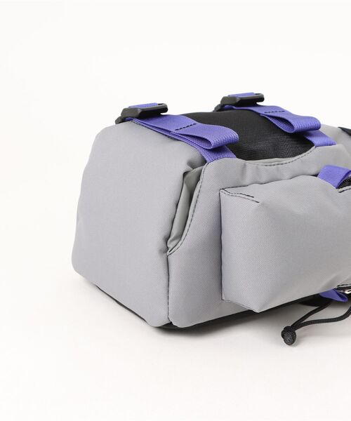 master-piece(マスターピース)の「【master-piece /マスターピース】 HugSack Drawstring Shoulder Bag S(ショルダーバッグ・メンズ・グレー/サックスブルー/ブラック・FREE)」の5枚目の写真
