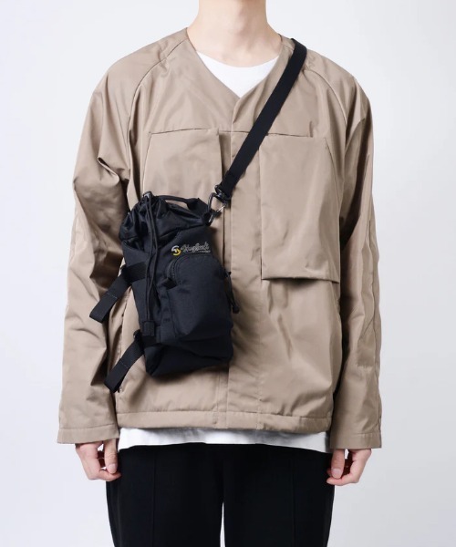 master-piece(マスターピース)の「【master-piece /マスターピース】 HugSack Drawstring Shoulder Bag S(ショルダーバッグ・メンズ・グレー/サックスブルー/ブラック・FREE)」の19枚目の写真