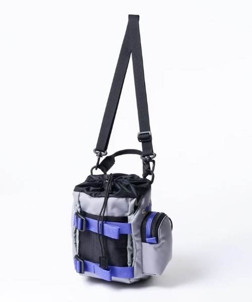 master-piece(マスターピース)の「【master-piece /マスターピース】 HugSack Drawstring Shoulder Bag S(ショルダーバッグ・メンズ・グレー/サックスブルー/ブラック・FREE)」の11枚目の写真
