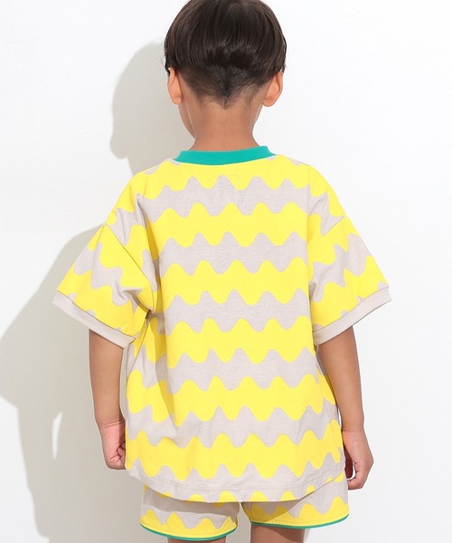 Ocean&Ground（オーシャン&グラウンド）の「ソウガラＴシャツ（Tシャツ/カットソー・キッズ・ドット/サンドベージュ/パープル・80/90/95/100/110/120/130/140）」の16枚目の写真