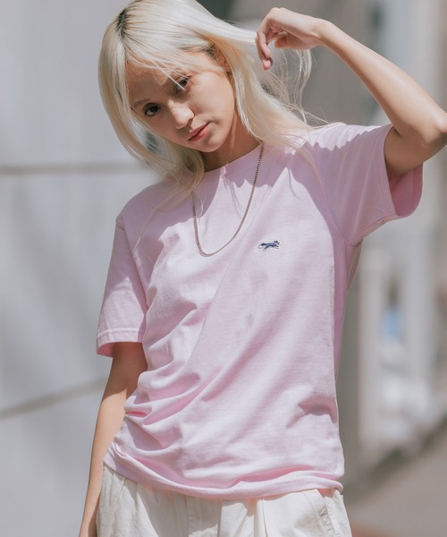 PENNEYS(ぺニーズ)の「【ROOPTOKYO別注】PENNEYS/ペニーズ THE FOX BASIC CREW SS TEE ロゴ ワッペン刺繍 半袖TEE(Tシャツ/カットソー・メンズ・ネイビー/サンドベージュ/ブラック/ライトピンク/ホワイト・S/L/M/XL)」の5枚目の写真